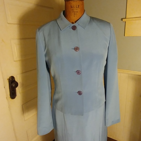 Talbots POS silk dress suit - Picture 6 of 8